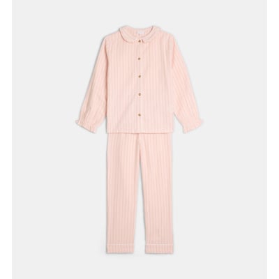 Pyjama long tracy en flanelle de coton bio CADET ROUSSELLE