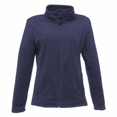 CRAZE Veste polaire pour femme demi-fermeture éclair cordon de serrage ourlet ample coupe-vent