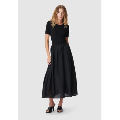 Robe longue bi-matière IKKS