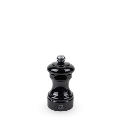 Moulin à sel manuel en bois laqué, noir, 10 cm - 4' Bistro PEUGEOT