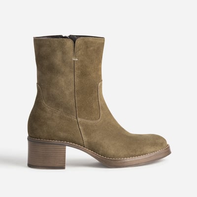Boots À Talon en cuir NELY ERAM