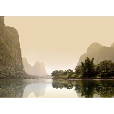 Tableau Sur Toile Li River MONTAGNE CEANOTHE