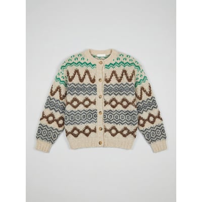 Maeko Crew Neck Cardigan LEON & HARPER
