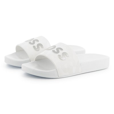 Claquettes siglées en relief BOSS KIDSWEAR