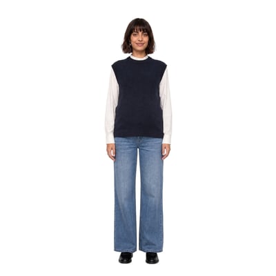 Pull de grossesse col volant VERTBAUDET