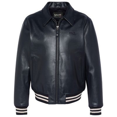 Blouson varsity, cuir de vachette SCHOTT