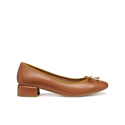 Leren ballerina's met lage hak Floretia GEOX