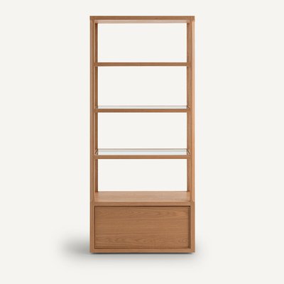 Bibliotheekkast in eik Iéna, design E.Gallina AM.PM