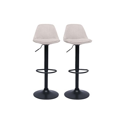 Tabourets de bar design (lot de 2) STEEVY MILIBOO