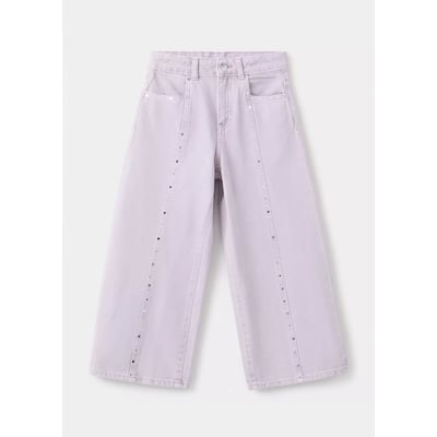 Jean wide leg détaille clous MANGO KIDS