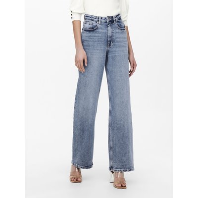 Jean large, taille haute ONLY