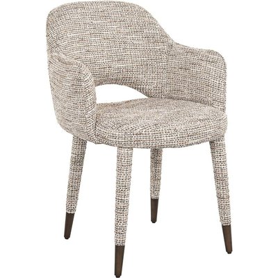 Chaise tendance nature en tissu chic RECOLLECTION