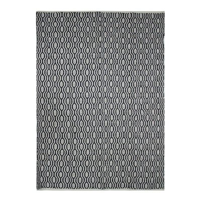 Tapis de salon en coton géométrique - TERRA COTTON GÉO THE DECO FACTORY