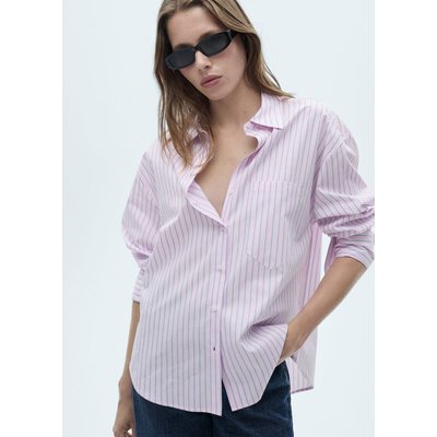 Chemise rayee rose La Redoute