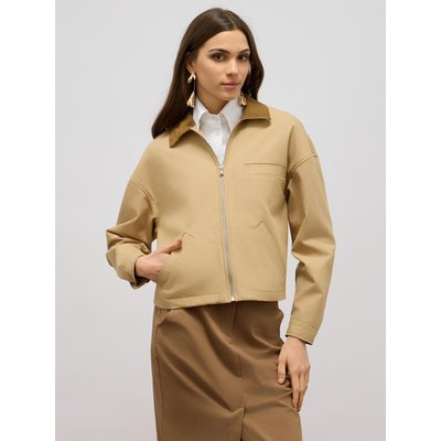 Blouson en tissu bi-matière OLTRE