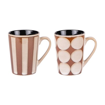 Coffret de 2 mugs   55 cl-SHELBY TABLE PASSION