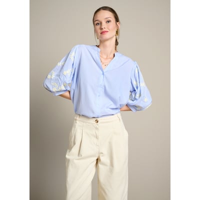 Chemise à manches brodées LOLALIZA