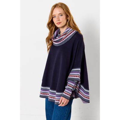 Poncho à Manches en Maille Bobo d'Hiver JOE BROWNS