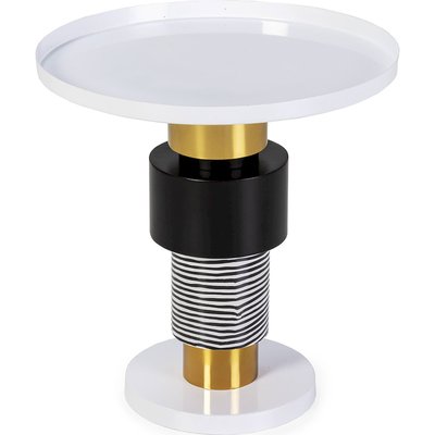 Table d'appoint métal   doré style moderne chic RECOLLECTION