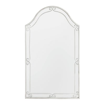 Miroir Apolline en métal blanchi MATHILDE M
