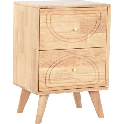 Table de chevet scandinave en bois  design naturel RECOLLECTION