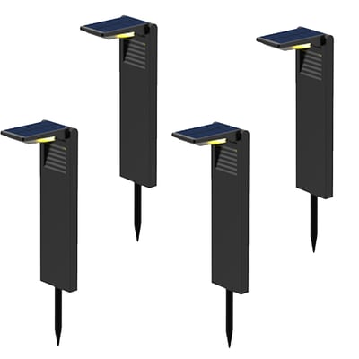 Lot de 4 Potelets solaires à piquer 4x OSTRY LUMISKY