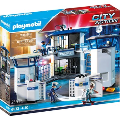 Commissariat de police avec prison PLAYMOBIL