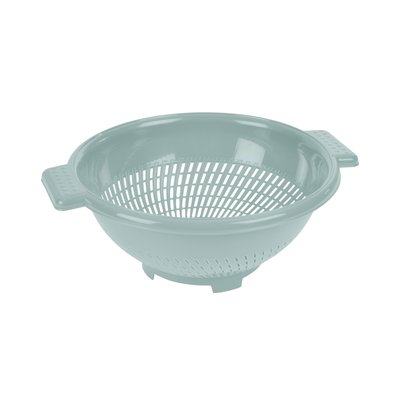 Passoire plastique 25 cm bleu ciel DOUCEUR D'INTÉRIEUR