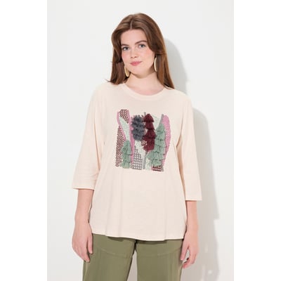 T-shirt en coton bio avec broderie ULLA POPKEN