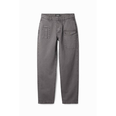 Desigual - Pantalon cargo droit DESIGUAL