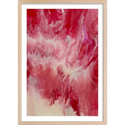 Poster vanille fraise HEXOA