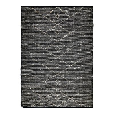 Tapis en jonc de mer motif tribal  CHIC TRIBAL THE DECO FACTORY