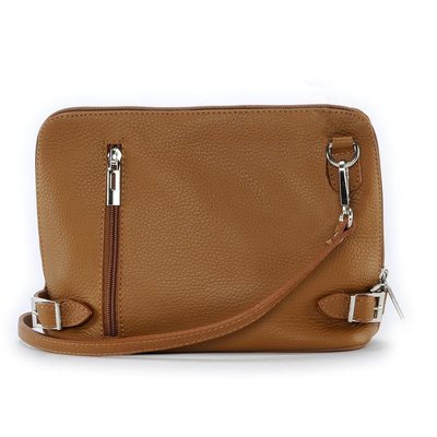 Sac bandoulière en cuir grainé italien MIA OH MY BAG