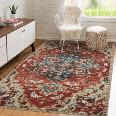 Tapis orient tissé motif classique MEDA B UN AMOUR DE TAPIS