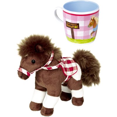 Lot De 2 Articles - Tasse Et Petit Poney - Ma Petite Ferme De Poney COPPENRATH