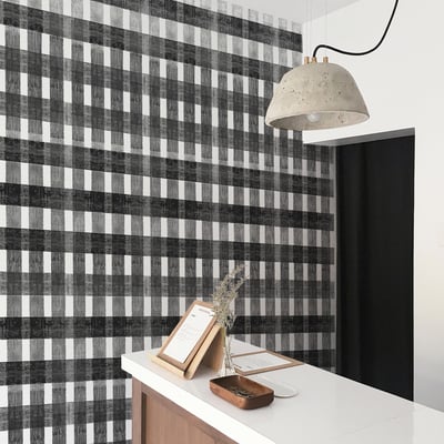 Papier peint panoramique Ecorce, Noir 150 x 250cm ACTE DECO