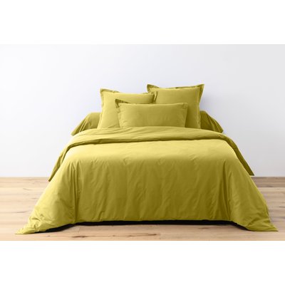 Parure housse de couette coton unie BATON ROUGE