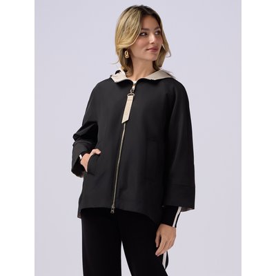 Parka réalisée en taffetas fluide OLTRE