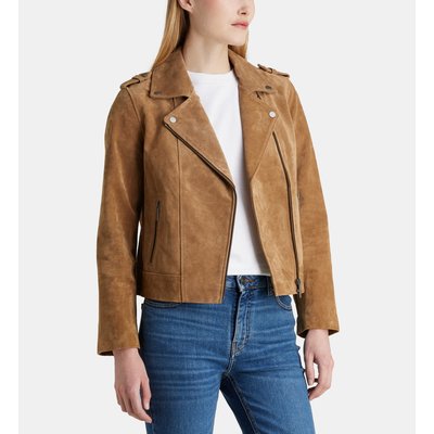 Blouson Style Motard Pixie Croûte De Cuir GALERIES LAFAYETTE