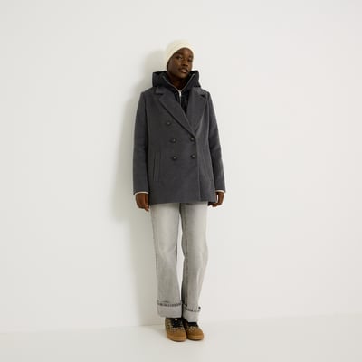 Manteau à capuche amovible GRAIN DE MALICE
