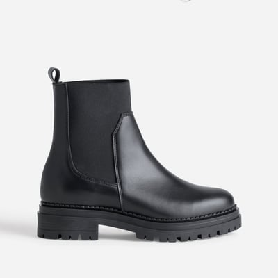 Boots en cuir POEY ERAM