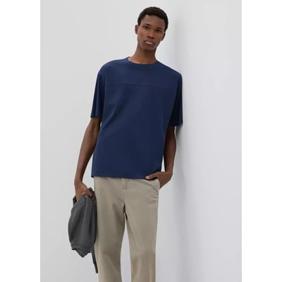 T-shirt coton détail coutures MANGO TEEN