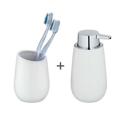 Set distributeur et pot brosse à dents BADI WENKO