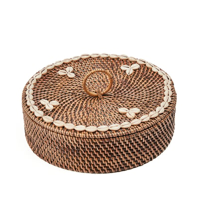 Panier compartimenté en rotin RATTAN BAZAR BIZAR
