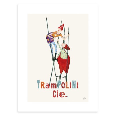 Affiche les clowns ROYAL CIRCUS LILIPINSO