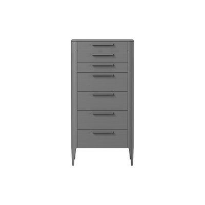 Комод 7 ящиков из массива дуба высокий SO'HOME