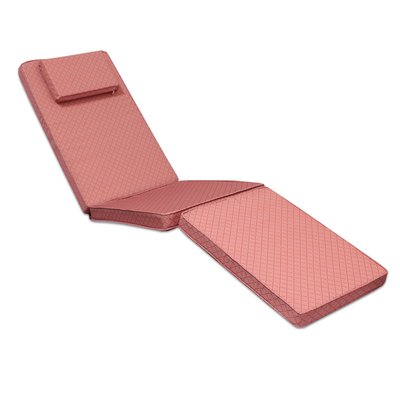 Matelas à motif pour Chaise longue TECK ATTITUDE