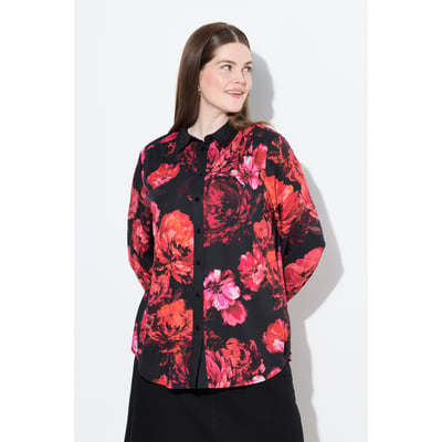 Chemisier motif roses ULLA POPKEN