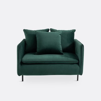 XL fauteuil in fluweel, Ivete LA REDOUTE INTERIEURS