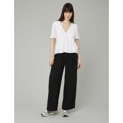 Pantalon large à pinces BZB